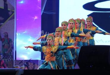 Pertunjukan finalis tari kreasi Tabut Bengkulu