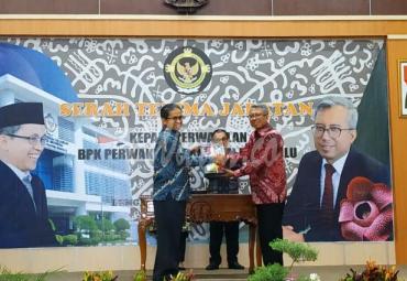 serah terima jabatan Kepala Perwakilan, antara Arif Agus (Kepala perwakilan BPK perwakilan Bengkulu lama) pindah ke BPK perwakilan Aceh dan Aryo Seto Bomantari (Kepala perwakilan BPK perwakilan Bengkulu baru) yang sebelumnya menjabat sebagai Pelaksana Tugas BPK perwakilan DKI Jakarta. Acara Sertijab, dilakukan di Auditorium BPK perwakilan Bengkulu, Jumat(6/9)