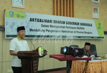Gubernur Bengkulu Rohidin Mersyah menyampaikan dalam penyaluran dana perlu memiliki target nyata, agar apa yang dibagikan ke masyarakat tidak sekedar terbagi namun mendapatkan manfaat kedepannya. 