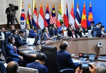 Presiden RI, Joko Widodo hadiri KTT ASEAN-RoK di Korea Selatan.