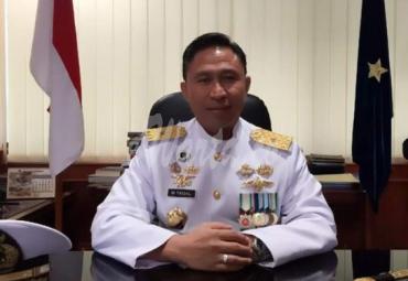 Laksamana I TNI AL Dr. HM Faisal Manaf.