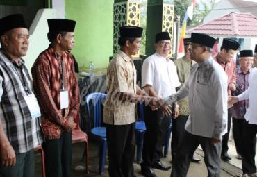 Kedatangan Gubernur Rohidin Mersyah dalam kunjungan kerjanya di Kabupaten Rejang Lebong.