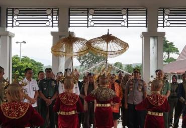 Penyambutan Kajari Kabupaten Lebong.