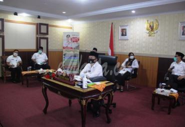 Hamka Sabri usai ikuti Rakor Persiapan HUT ke-75 