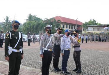 Gelar pasukan Ops Patuh Nala 2020 Polda Bengkulu