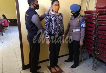 tes pemeriksaan administrasi awal di Polres