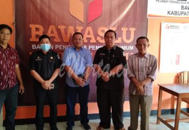 Erwin Octavian bersilaturahmi ke Sekretariat Komisi Pemilihan Umum