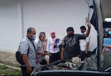 mobnas Pajero mantan wakil Ketua II DPRD Seluma periode 2014-2019 Okti Fitriani