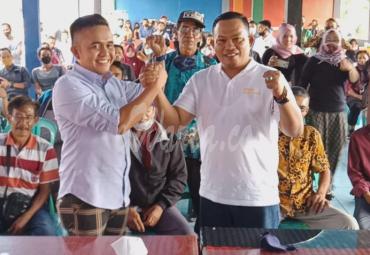 Mantan Ketua Dewan Perwakilan Rakyat Daera (DPRD) Seluma, Husni Thamrin (HT) mengelar pertemuan bersama Sahabat HT