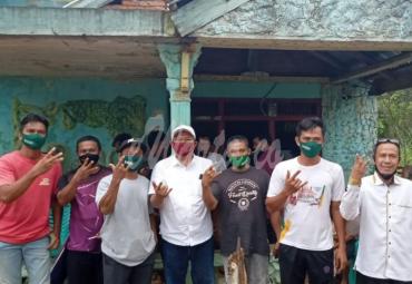 silaturahmi dan sosialisasi protokol kesehatan dengan masyarakat 11 Desa di Kecamatan Lubuk Sandi Senin 28 September 2020. 