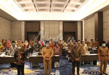 Penguatan Gugus Tugas Gerakan Nasional Revolusi Mental (GNRM) di Ballroom Hotel Mercure Bengkulu. 