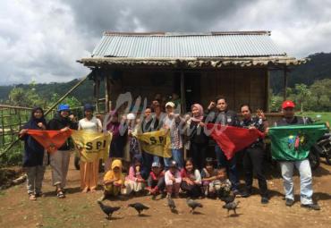 Gema Petani Indonesia Kunjungi KWT Harapan Bunda Tebat Pulau