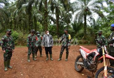 Tim Wasev Mabes TNI AD Tinjau TMMD ke-110 Seluma
