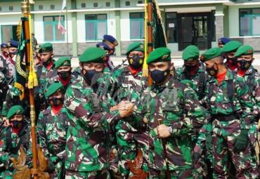peresmian Mabrig 8/GC Rejang Lebong, Rabu (31/3/2021).