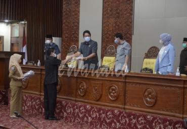 DPRD Provinsi Bengkulu Gelar Paripurna Laporan Pansus Raperda RTRW
