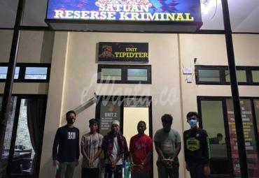 Pelaku Ilegal Loging Ditangkap Polres Mukomuko