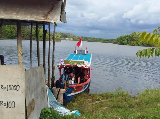 Liburan Tahun Baru, Objek Wisata Danau Nibung Mukomuko di Padati