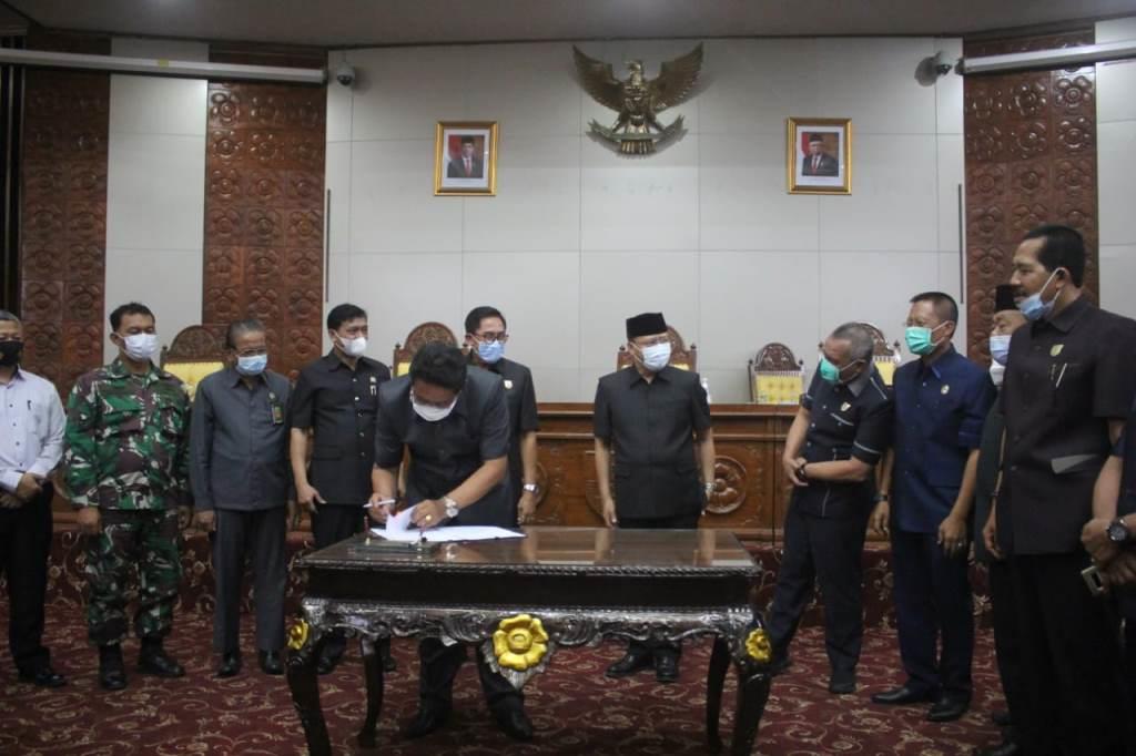 DPRD Umumkan Masa Berakhirnya Jabatan Gubernur dan Wakil Gubernur Bengkulu 2016-2021