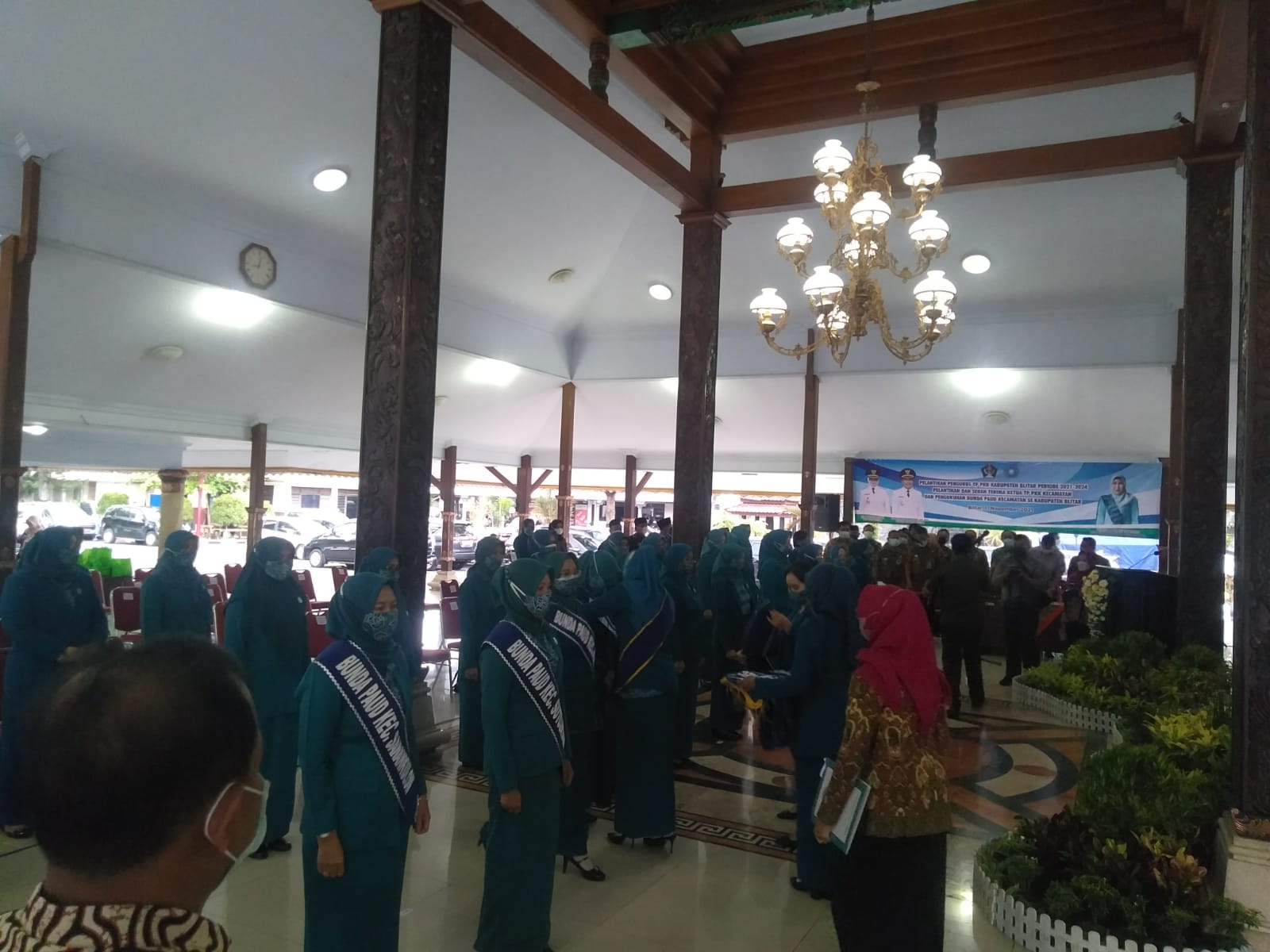 Bupati Lantik Anggota Serta Pengurus TP PKK Kabupaten Blitar