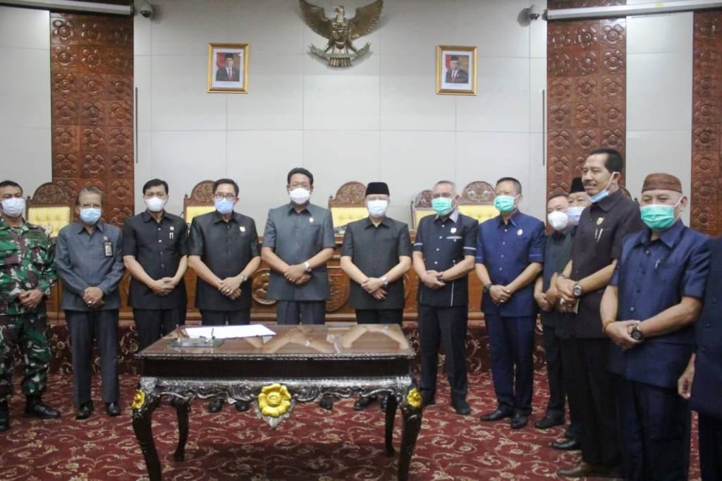 DPRD Umumkan Masa Berakhirnya Jabatan Gubernur dan Wakil Gubernur Bengkulu 2016-2021