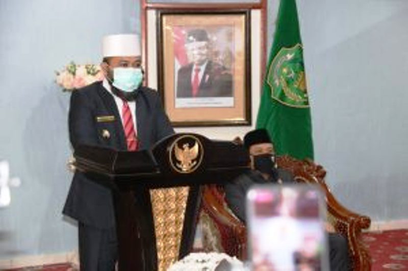 Paripurna LKPj 2019 Melalui Vicon
