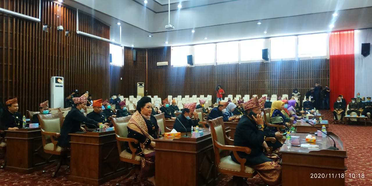 DPRD Provinsi Bengkulu Gelar Paripurna Istimewa HUT ke 52