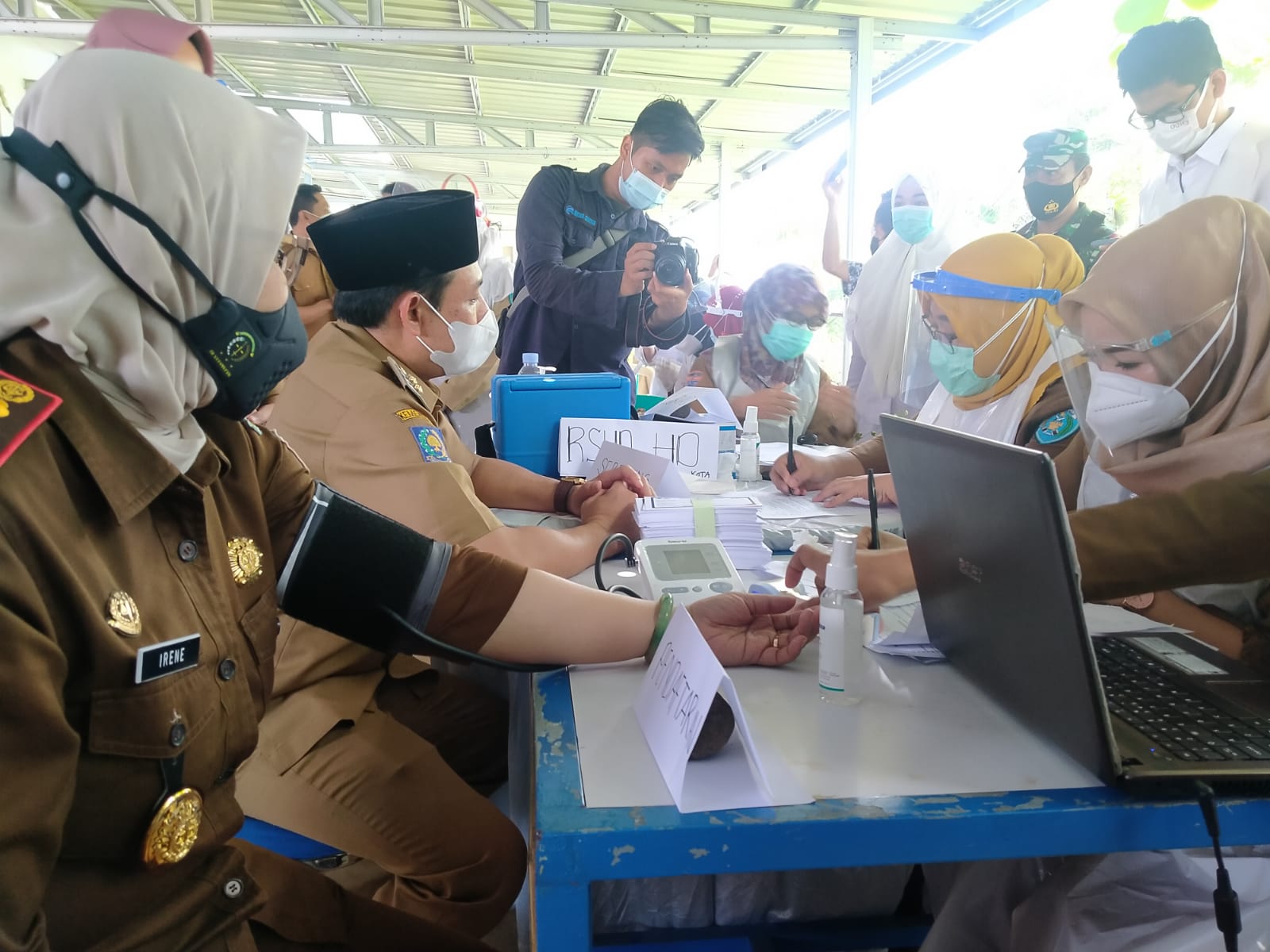 Vaksinasi Covid-19 Tahap II Kota Bengkulu