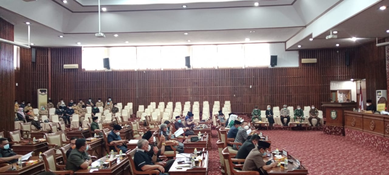 Gubernur Sampaikan Laporan Keterangan Pertanggungjawaban 2020 ke Dewan