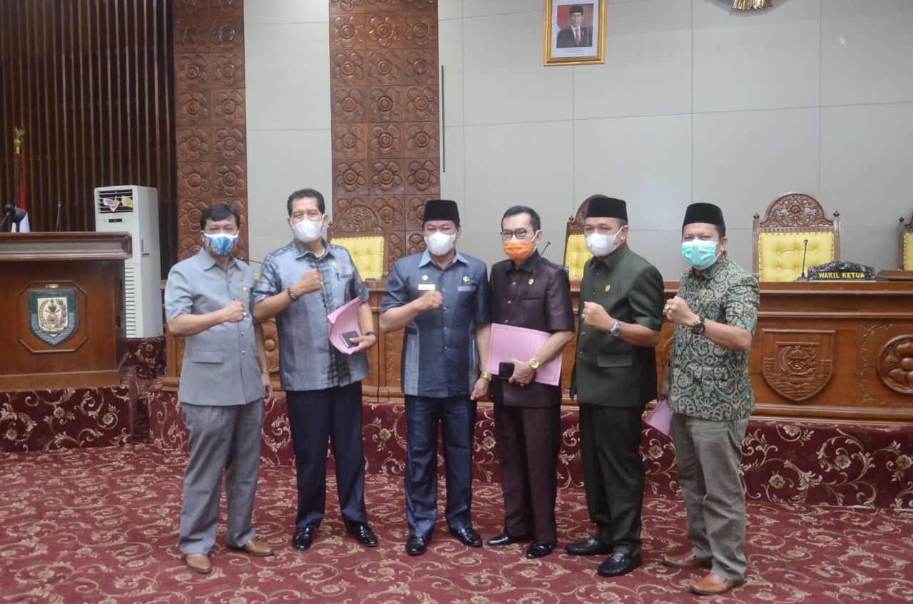 DPRD Provinsi Bengkulu Gelar Paripurna Laporan Pansus Raperda RTRW