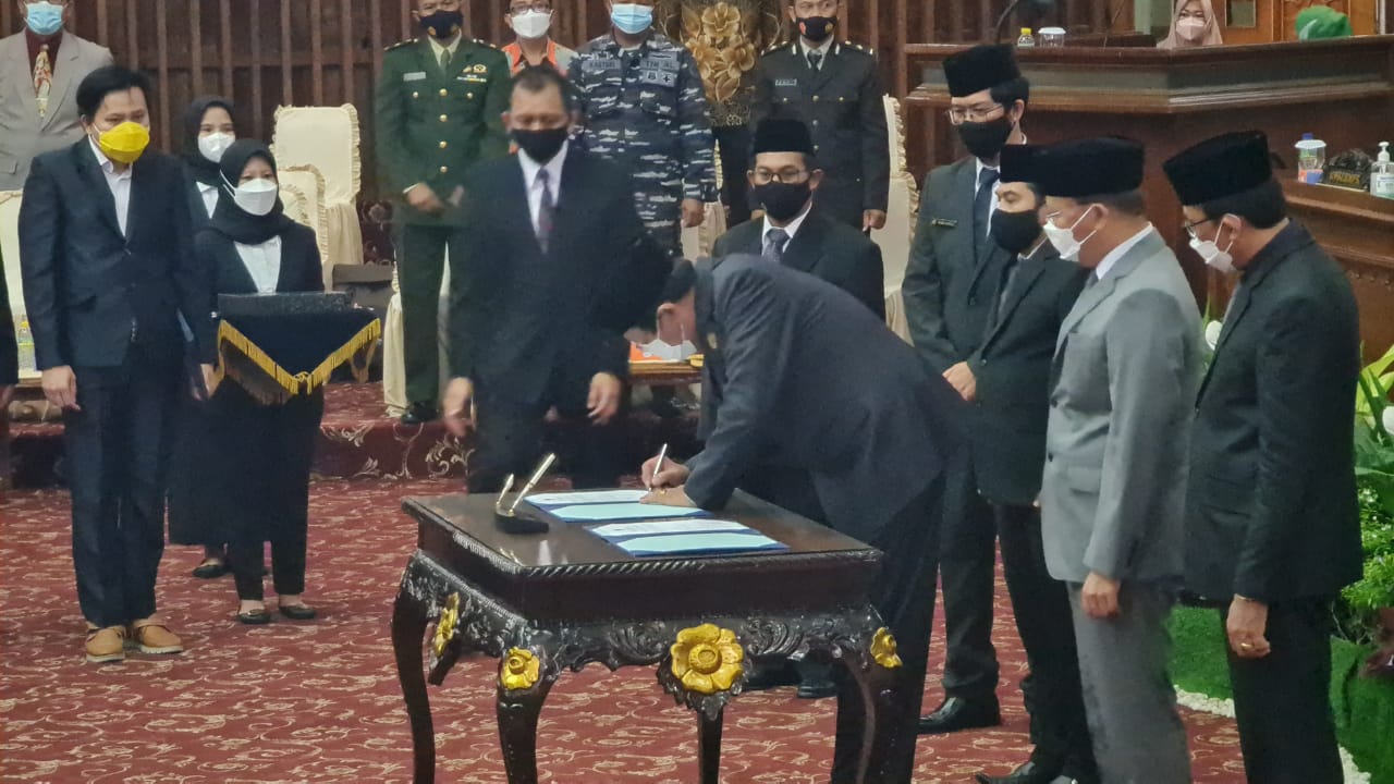 Penyerahan LHP BPK LKPD 2020, Provinsi Bengkulu Bawa Opini WTP