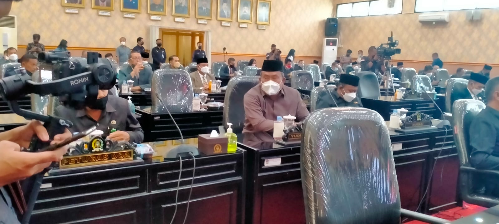 Paripurna DPRD Blitar Kota Penyampaian LKPJ Wali Kota TA 2021