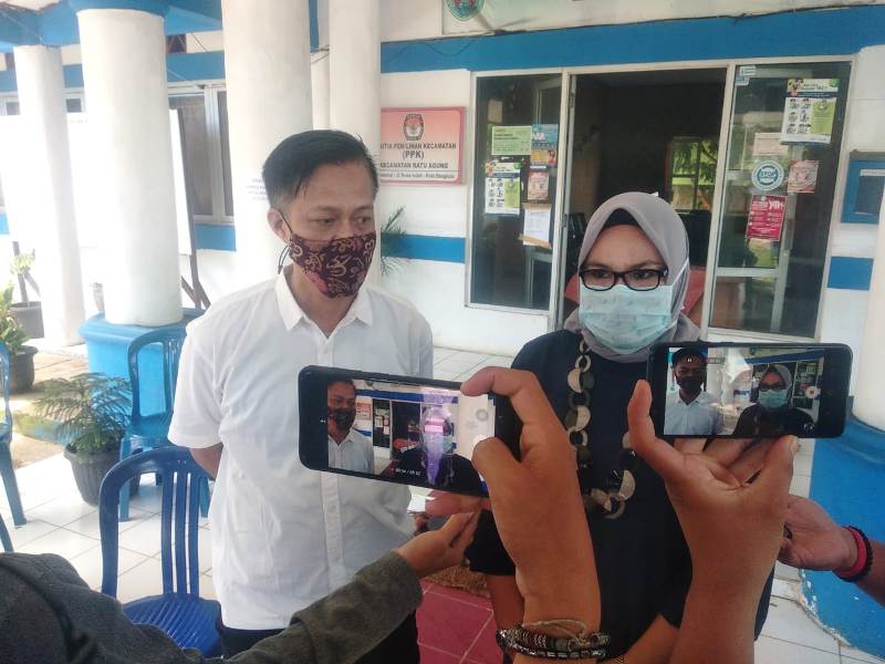 Sidak Kantor Camat Ratu Agung