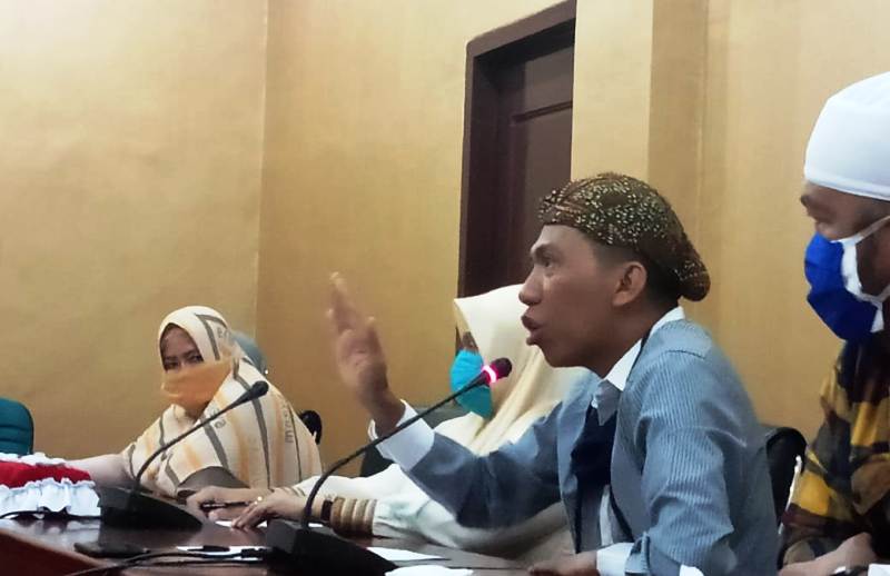 Komisi III DPRD dan Dispangtan Kota Bengkulu Hearing
