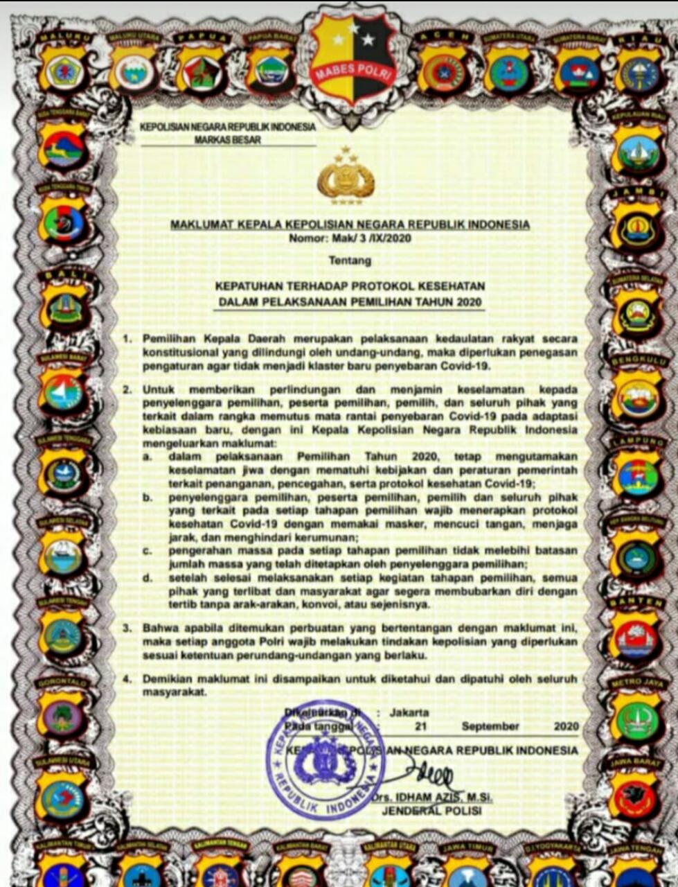 Maklumat Kapolri 