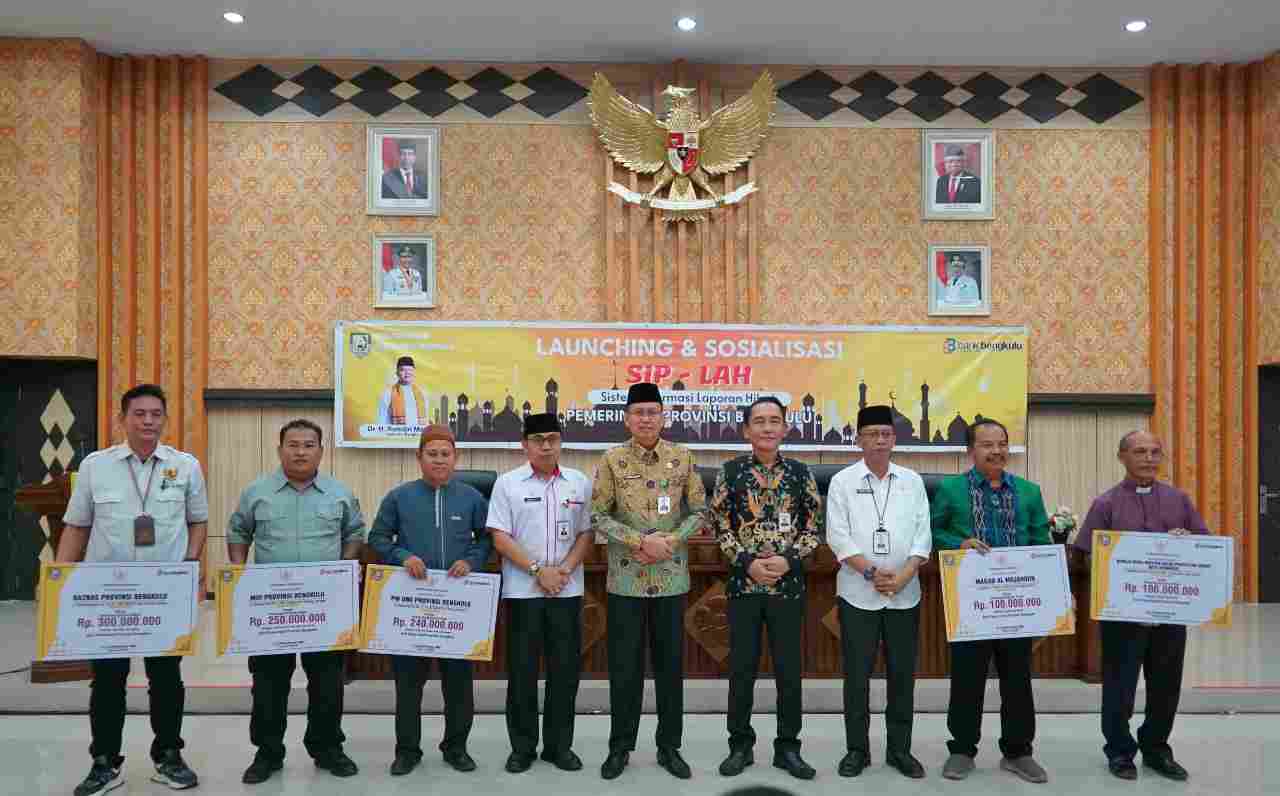 Wakil Ketua DPRD Provinsi Bengkulu Dukung Peluncuran Sistem Informasi Laporan Hibah