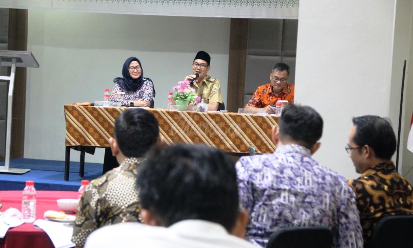 Asisten III Bidang Administrasi Umum Setda Provinsi Bengkulu Gotri Suyanto hadir dan membuka secara resmi Pertemuan Forum Kemitraan BPJS Kesehatan