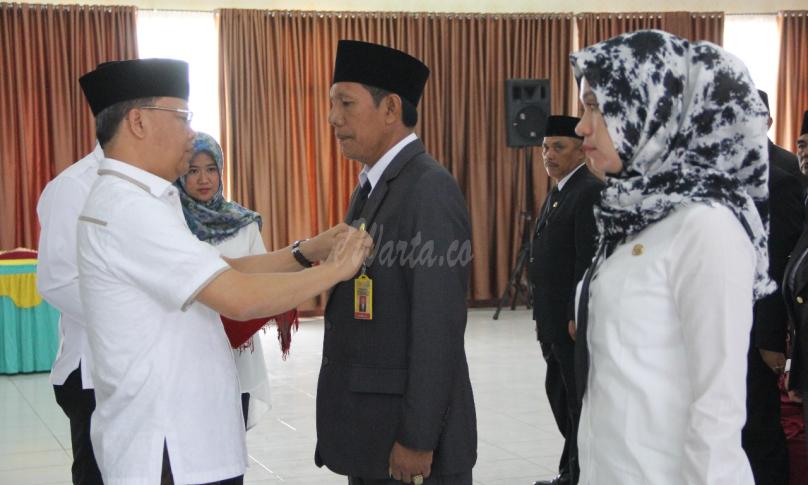 Plt Gubernur Bengkulu Rohidin Mersyah hadir dan resmikan Pembukaan Pelaksanaan Diklat Kepemimpinan.