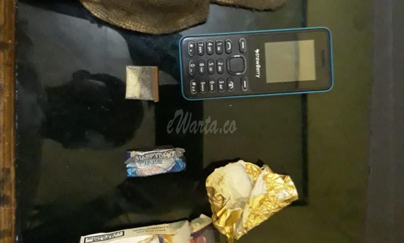 Barang bukti yang diamankan 