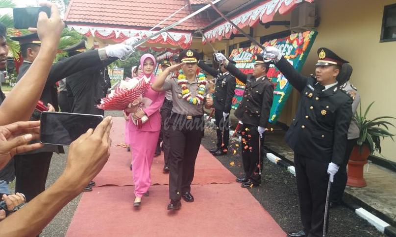 Pisah sambut Kapolres Seluma AKBP Jeki Rahmat Mustika ke AKBP I Nyoman Mertha Dana