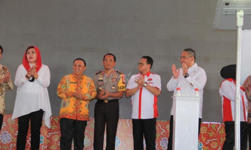 Launching Program Desa Terang di Kabupaten Kepahiang, Bengkulu