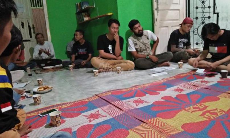 Diskusi publik mahasiswa bersama pembicara eks HTI Provinsi Bengkulu