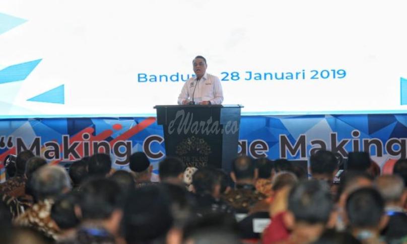 Penyampaian dan nilai SAKIP pemerintahan Kota dan Kabupaten di Bandung