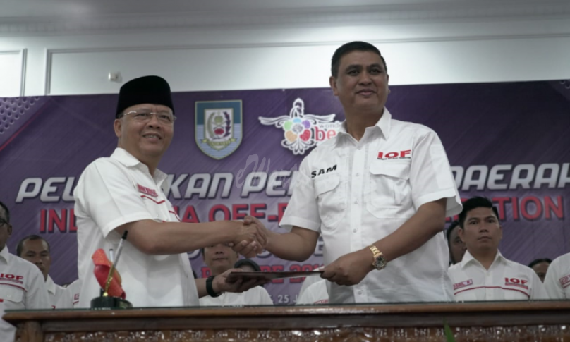 Rohidin Mersyah terpilih sebagai ketua IOF Bengkulu