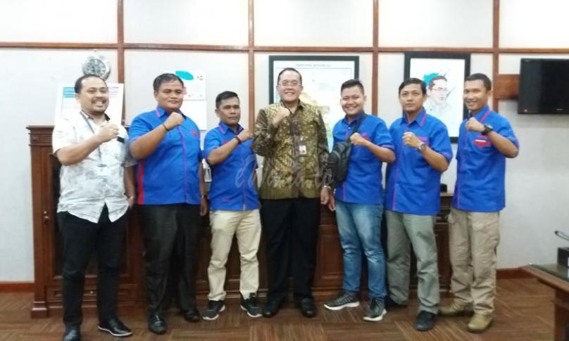 Audensi di tutup dengan foto bersama pengurus AMBO