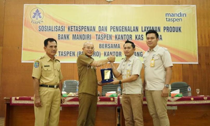 Sosialisasi Ketaspenan dan Layanan Produk Bank Mandiri Taspen