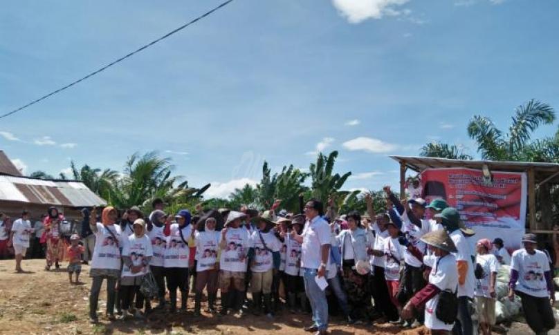 Relawan Jokowi-Amin, JPKP saat mensosialisasikan program Jokowi