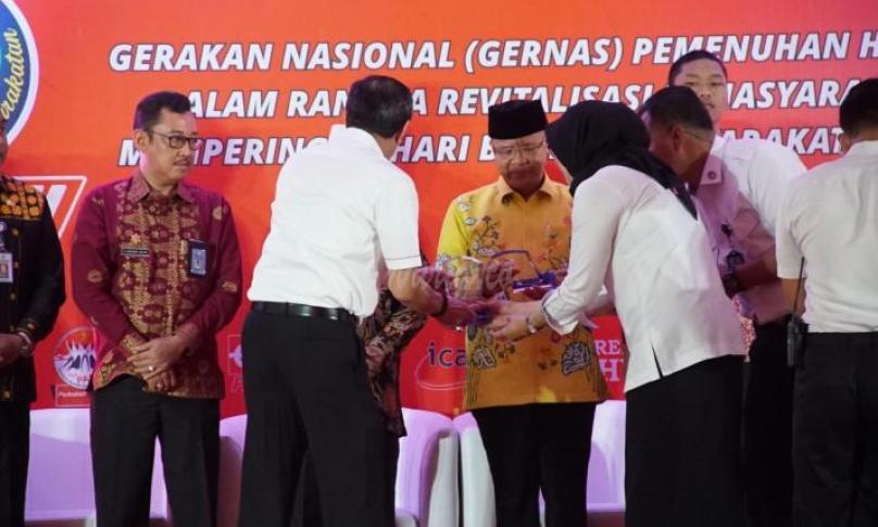 Gubernur Bengkulu terima penghargaan dari Kemenkumham RI