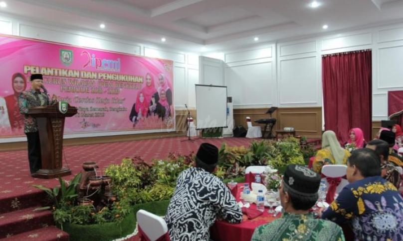 Sambutan Gubernur Bengkulu dalam pengukuhan pengurus IPEMI
