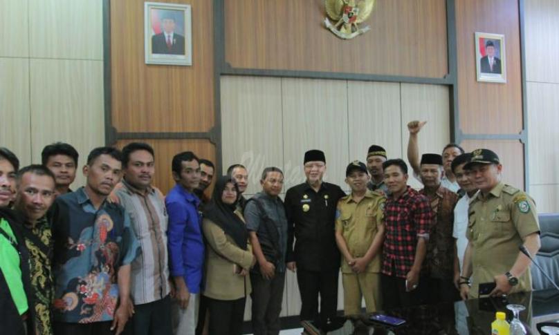 Forum Kades se-Kabupaten Kepahiang temui Gubernur
