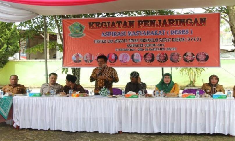Reses Anggota DPRD Lebong, Dapil I
